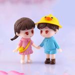 ascension Romantic Lovely Couple/Baby Couple Gift for Girlfriend Boyfriend Husband Wife Miniature Statue Figurine for Valentines Day Gift Gift for Your Love