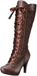 Ellie Shoes Women's 414-Mary Boot, Brown, 10