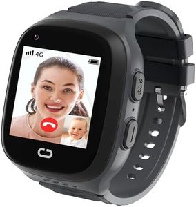 Smart Watch for Kids GPS Tracker Watch Kids Smart Watch Boys with Calling,SOS,GPS Tracker,Voice Chat,Camera,4G Kids Cell Phone Watch Toys for Ages 5-7 Boys Kids Watch Boys Age 3-12