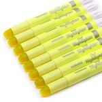 TWOHANDS Bible Gel Highlighter, Dry Highlighter, No Bleed, Yellow, Bible Journaling Supplies, Bible Markers for Tabs, 902140