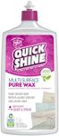 Quick Shine Pure Floor Wax 27oz | A Buffable, Waterproof Finish for Regular and Hardwood Floors | Restore Protect Refresh