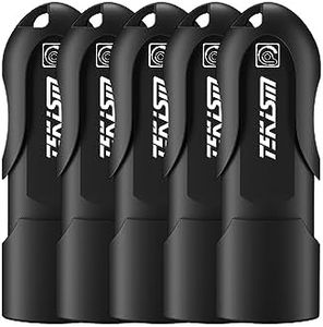 TEKISM 32GB 5 Pack USB 3.2 Gen 1 (USB 3.1) Flash Thumb Drive, External Data Storage Memory Stick Compatible with Computer/Laptop