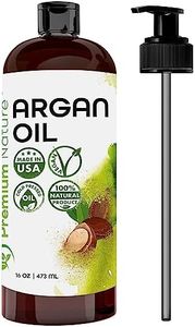 Premium Nature Argan Oil 437 ml Argon Oil for Skin Argan Oil of Morocco for Dry Hair and Curly Frizzy Hair