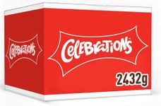 Celebrations Milk Chocolates Gift Bulk Box (Maltesers, Galaxy, Snickers & More), 2.4kg | Ideal For Birthday Parties, Christmas, Easter, Offices Supply & Get Together | Sold by Essential Products