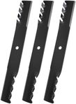 48111 Mower Mulching Blade，Compatible with Ferris Scag 482879 481712 481708 61" Deck Mower，Gator Blade for Husqvarna 539101733 539102093 Snapper 1520842 17081 5020842 Bobcat 112111-03 GDU10232 3 Pack
