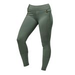 Dublin Cool It Everyday Riding Tights, Olive Green, Ladies 16/34"