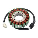 GOOFIT 18 Coil 3 Wire Magneto Stator Coil Ignition Generator Replacement For YZF R6 1999-2002 5EB-81410-00-00