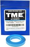 TME Open Reel Audio Splicing Tape 0.6cm X 25m in Logo Poly Pack for RMGI Quantegy Maxell AMPEX ATR Media AC1S89B1C