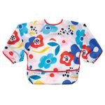 Tiny Twinkle Mess Proof Baby Bib, Cute Long Sleeve Bib Outfit, Waterproof Bibs for Toddlers, Machine Washable, Baby Smock