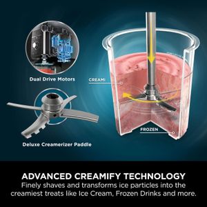 Ninja CREAMi Deluxe Ice Cream Maker – Frozen Dessert Machine
