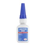 Loctite HVHT High viscosity Instant Adhesive with Heat Ageing properties| Bonds rubbers, plastics and metals | 20g