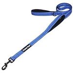 Maxpower Planet 6 Feet Dog Leash with Double Padded Handle, Heavy Duty, Reflective - Leashes for Medium and Large Dogs,Blue