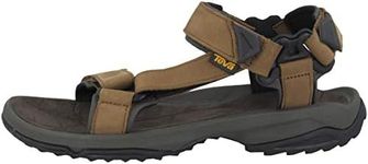 Teva Men's Terra Fi Lite Leather Sports and Outdoor Hiking Sandal, Brown, 6 UK (39.5 EU)