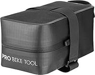 PRO BIKE TOOL Bicycle Saddle Bag - Strap-On Under Seat Cycling Bag for Road or Mountain Bikes (Medium)