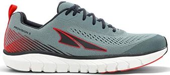 ALTRA Men's AL0A4VQJ Provision 5 Road Running Shoe, Light Gray/Red - 11.5 M US