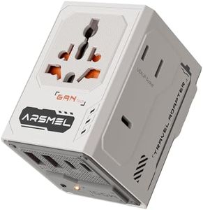 100W GaN Universal Travel Adapter with Voltage Indicator, Worldwide Plug