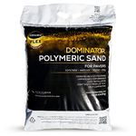 40 Pound Gray Beige DOMINATOR Polymeric Sand with Revolutionary Ceramic Flex Technology for Stabilizing Paver Joints/Gaps, 1/8” up to 4”, Professional Grade Results