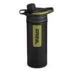 GRAYL GeoPress 710 ml Outdoor Water Filter Drinking Water I Eliminates 99.99% of All Bacteria and Viruses I Perfect for Camping, Survival and Travel (Black Camo)