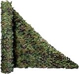 Fousam Camo Netting, Camouflage Net for Hunting, Shooting, Military Theme Party Decoration, Sunshade, Car Cover, Army Surplus, Ground Blind