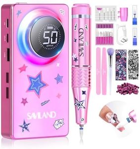 SAVILAND Professional Drill Nails Machine 50000RPM for Salon Manicure Use