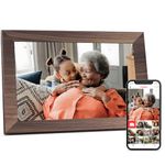 Frameo WiFi Digital Photo Frame, 10.1 Inch 1280*800IPS Touch Screen Digital Picture Frame, 16GB Memory, Auto-Rotate, Share Moment via Frameo, Gifts for Mom, Dad, Wedding, Housewarming, Birthday Gifts