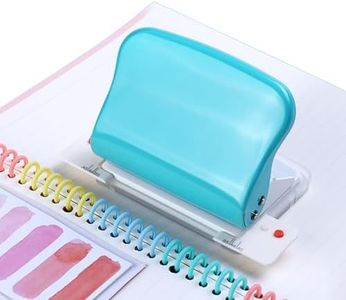 Binding Machine, Metal 10 Hole Punch Spiral Binding Machine, Easy to Use, for Making 26 Holes on B5 Paper, 30 Holes on A4, 20 Holes on A5 Book, Paper Binder for Books, Notebooks,