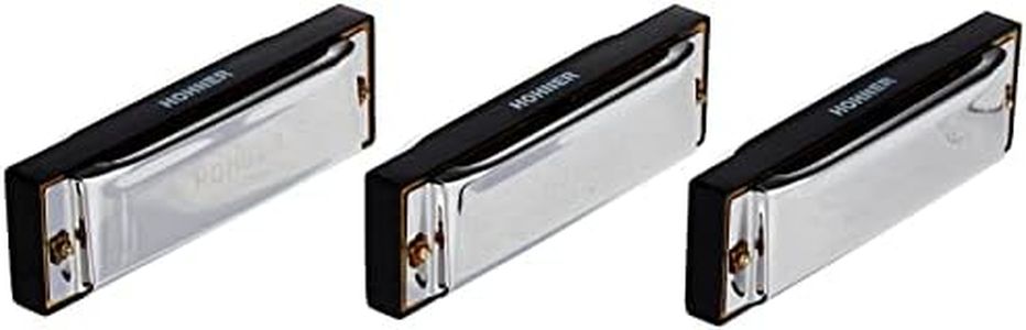 Hohner Blues Band Harmonica Value Pack (3-Pieces)