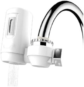 QAWACHH Faucet Filter Tap Water Filter Water Purifier for Bathroom & Kitchen (White)