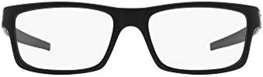 Oakley Men's 0OX8026 Optical Frames, Green (Satin Black), 53.0