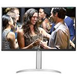 LG Electronics 32 (81.28Cm) Uhd Hdr Monitor with USB-C Connectivity 90W Power Delivery,3840 X 2160 Pixels,Dci-P3 90% Colour Gamut & Hdr10,Tilt/Height/Pivot Adjustable Stand,Amd Freesync (32Up550N-W)