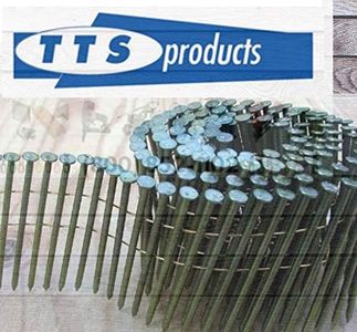 TTS Products 15 Degree Wire Coil Framing & Pallet Nail 2 Inch Inch X .099 Screw Shank 9,000/Box