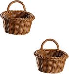 Anneome 2pcs Kitchen Storage Basket