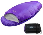 Andes Purple Barrel 400 4 Season Single Camping Sleeping Bag