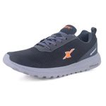 Sparx Mens SX0414G Greyorange Running Shoe - 8 UK (SX0414GGYOR0008)