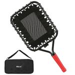 Jikbeed Fungo Racket Baseball: Baseball Racket for Coaches and Parents to Help Players Practice Hitting Grounders and Pop Flies (red)