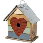Carson 9.25" 'Red Heart' Birdhouse 