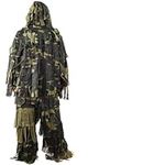 PELLOR 3D Leaves Camouflage Ghillie Clothing Suits Tops Pants Jacket Hunting Paintball Airsoft Wildlife Photography Halloween Suits for Kid & Adult