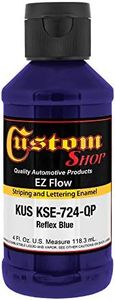 Custom Shop KSE724-QP Reflex Blue - EZ Flow Pinstripe & Lettering Enamel Paint - 4 Ounce