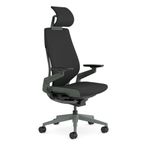 Steelcase Gesture Ergonomic Office Chair With 360° Armrests, 3D Live Back Lumbar Support, Adjustable Headrest Black