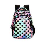 Genie Iridescence 27 litres Multicolor School Backpack (17 inch, Water Resistant)