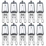 GMY G9 Halogen Bulbs 28W (29W) 230V 320Lm 2800K Warm White Dimmable 10 Pack