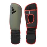 Adidas Combat 50 Orbit Green Shin Guards (Orbit Green/Black, L/XL)