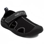 Nautica Kids Kettle Gulf Protective Water Shoe,Closed-Toe Sport Sandal-Solid Black-5