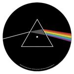 Pyramid International Pink Floyd Turntable Record Slip Mat for Mixing, DJ Scratching and Home Listening (Dark Side of the Moon Design) - Official Merchandise