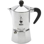 Bialetti 0005923"Break Espresso Maker for 3 Cups, Aluminium, Black