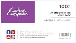 Crafter's Companion A4 Smooth White