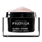 Filorga Global-Repair - Restorative Anti-Aging Cream - For All Signs of Aging: Dehydration, Deep Wrinkles, Lack of Firmness - Ceramides, Omegas, Vitamins - Day and Night Moisturizer - 1.69 Fl Oz