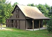 Nine Small Horse Barn Plans with Lo