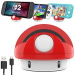 HEIYING Switch Docking Station for Nintendo Switch 2/ Lite/OLED, Portable Carrying Charging Dock witch Type C Port to Charge Console