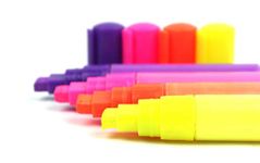 DOMO nScribe Neon Chalk Marker Used on Chalk Labels, Mirrors, Glass and Metal, Set of 4 Colors - 8MM (Purple, Orange, Pink, Yellow)